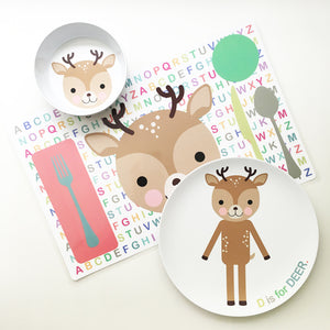 Deer Dress Up Placemat