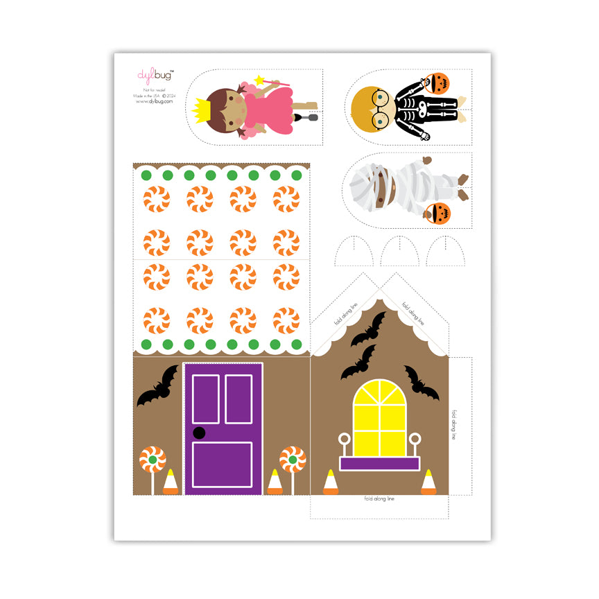 3D Halloween House