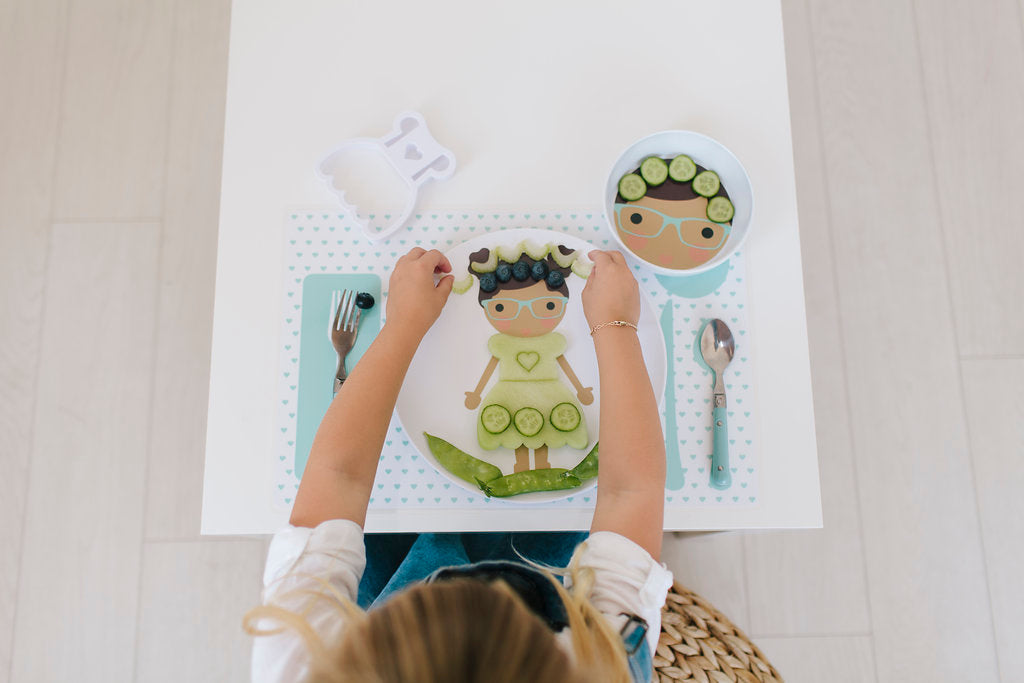 Little Me Girl - Dress Up Plate