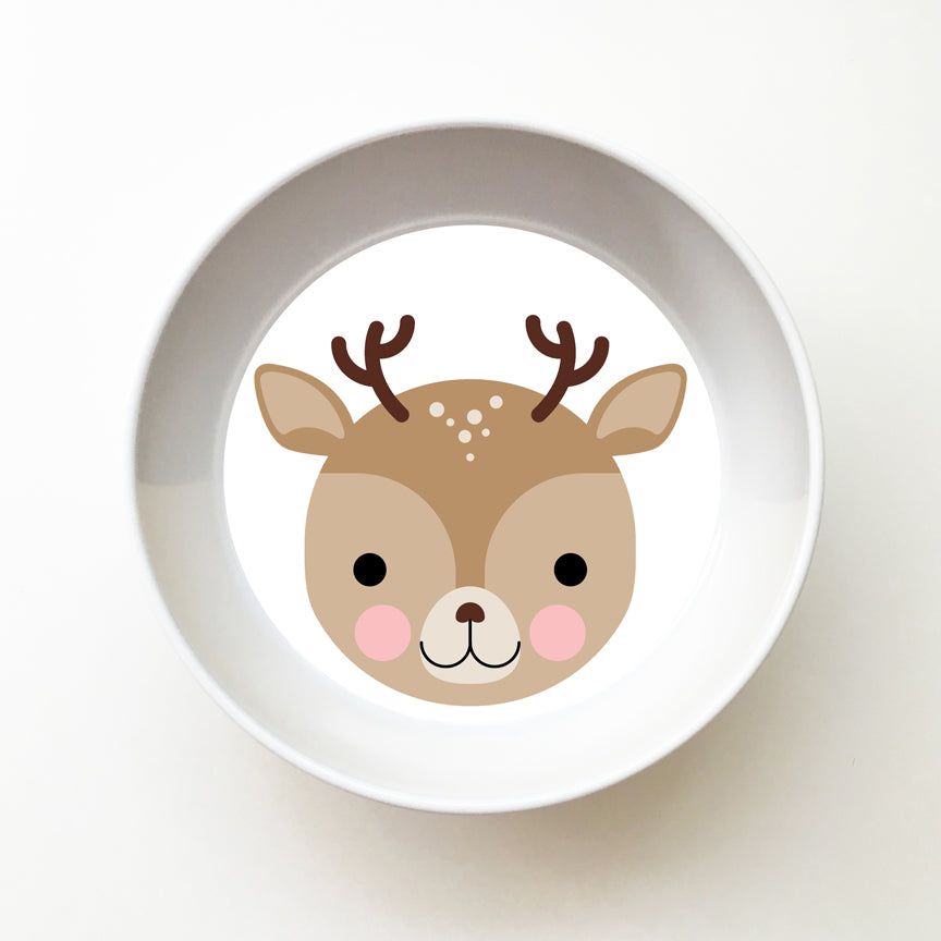 Dylbug Deer Bowl perfect for snacks for toddlers and kids of all ages
