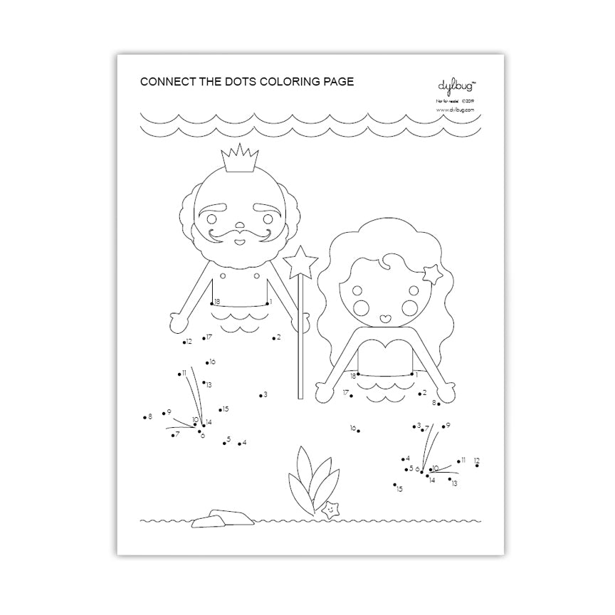 Connect The Dots Printable by Dylbug