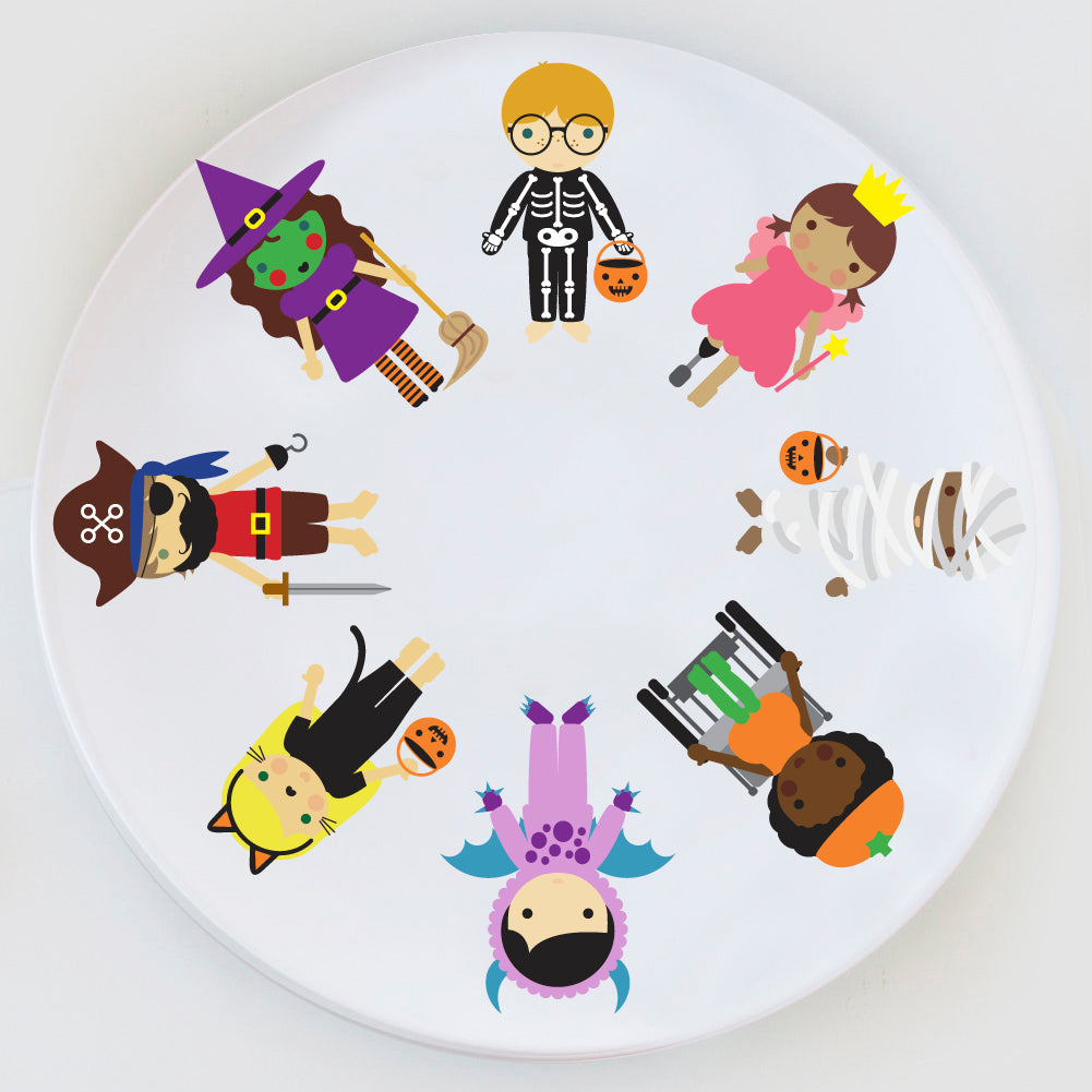 Dylbug Halloween Kids Plate