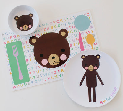 Bear Dress Up Placemat