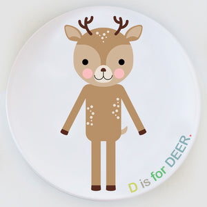 Deer Dress Up Plate