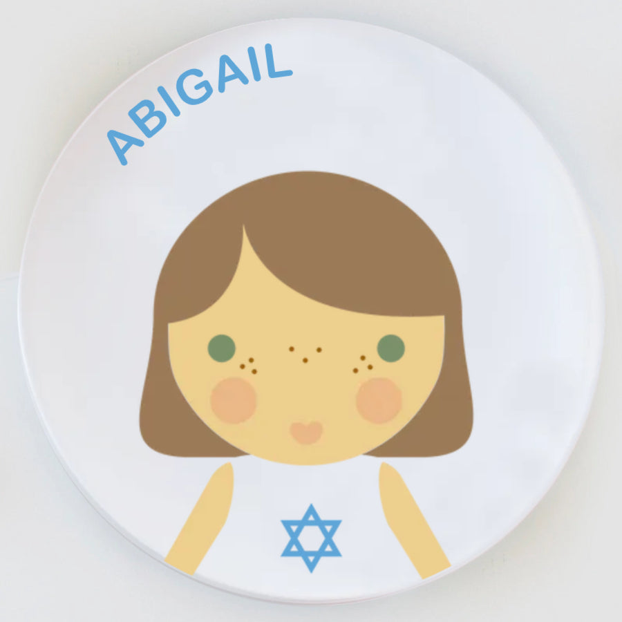 Hanukkah Girl - Face Plate