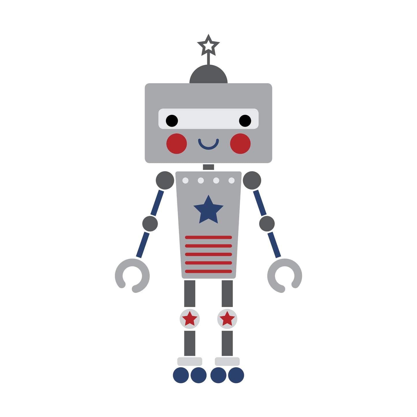 Little Me Robot Boy Placemat