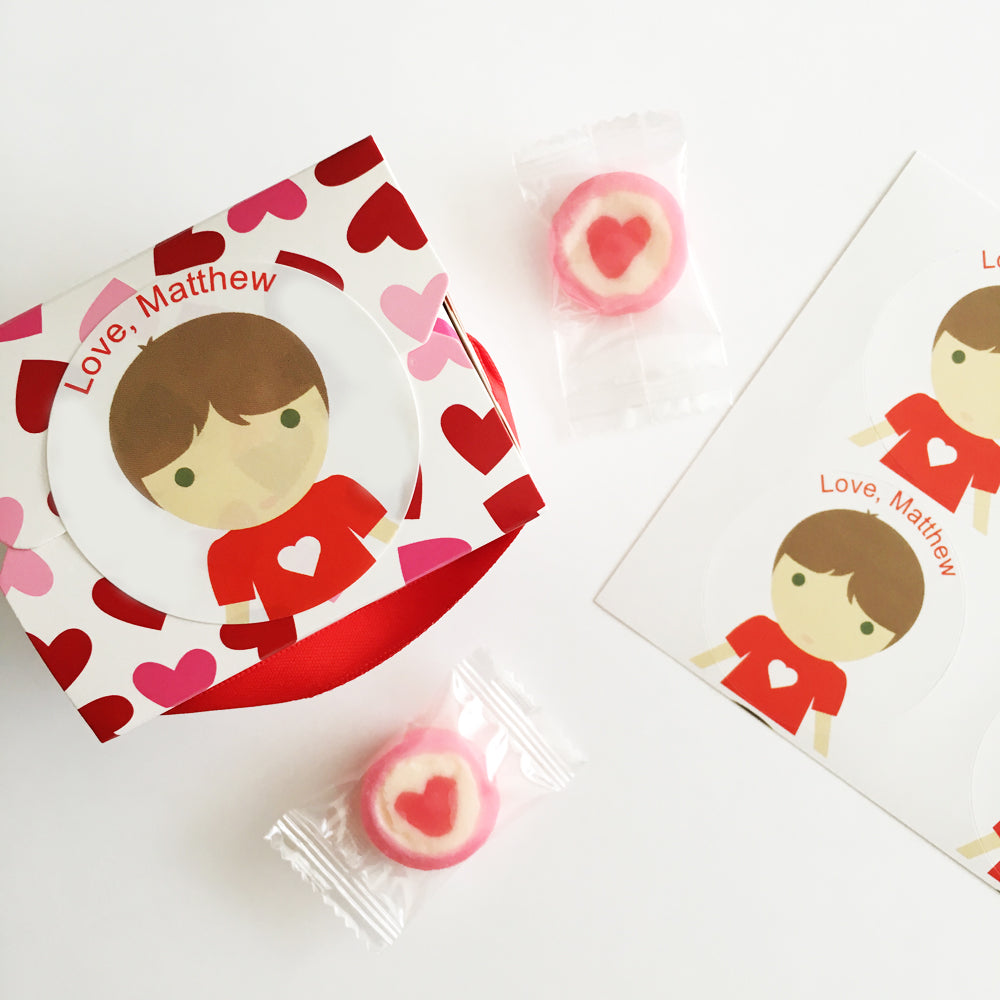 Dylbug Valentines Day Stickers