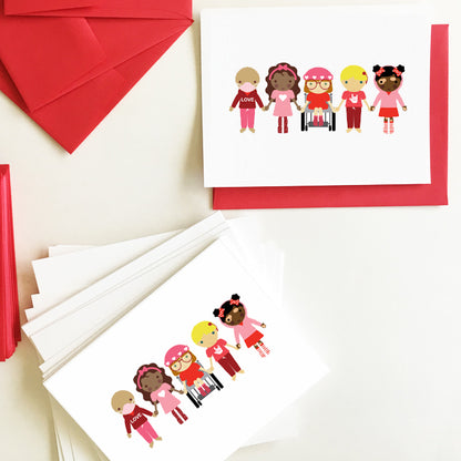 Harmony Kids Valentine Cards Set