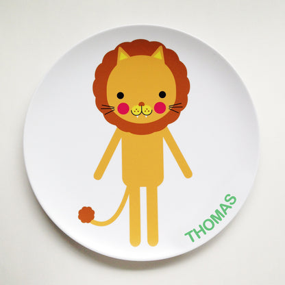 Lion Dress Up Plate