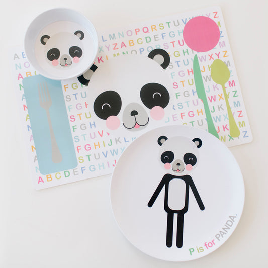 Panda Dress Up Placemat