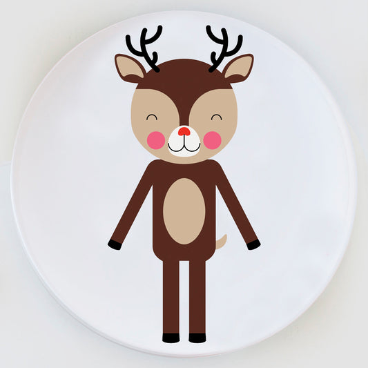 Reindeer Plate